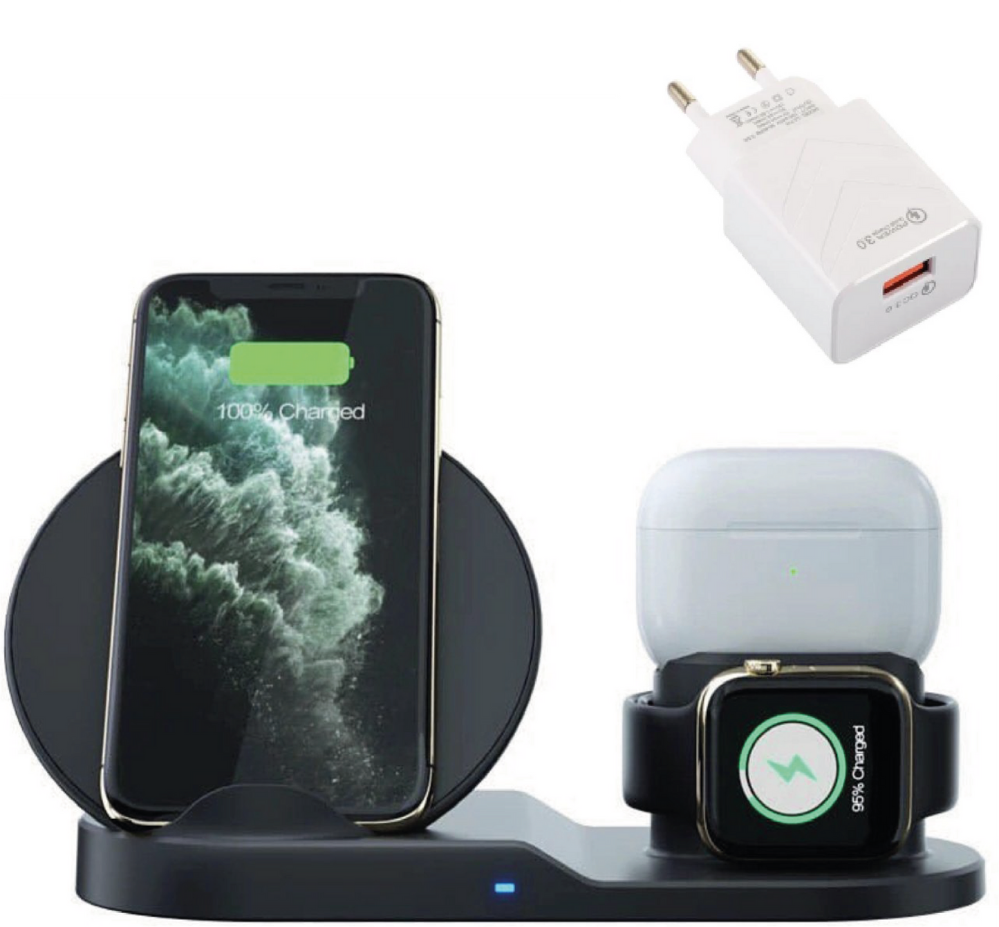 Wireless Charger Dock™ 3 in 1